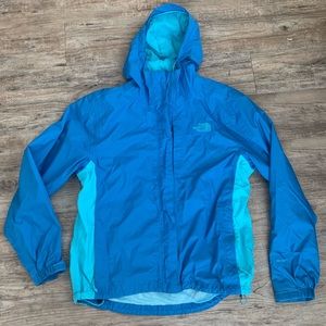 North face rain jacket (size M)
